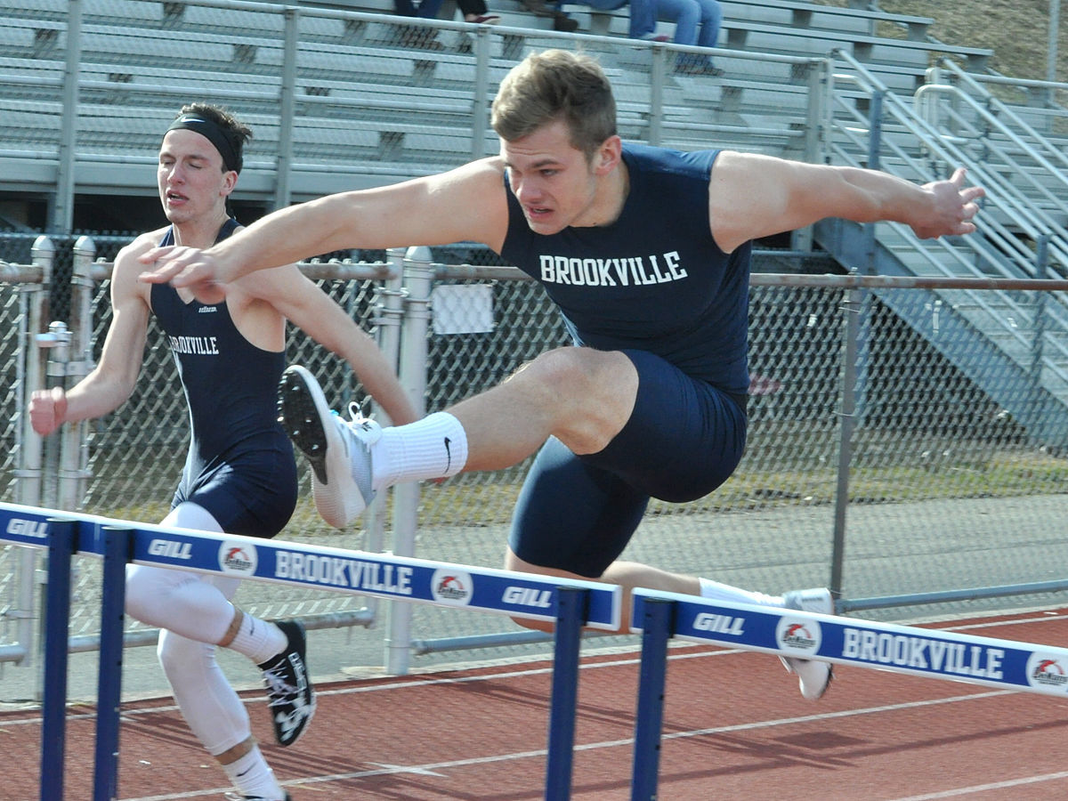 Olson and Singleton 110 hurdles